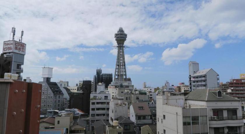 Hotel Naniwa Shinsekaimae Осака Экстерьер фото