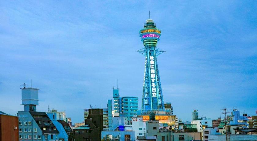 Hotel Naniwa Shinsekaimae Осака Экстерьер фото